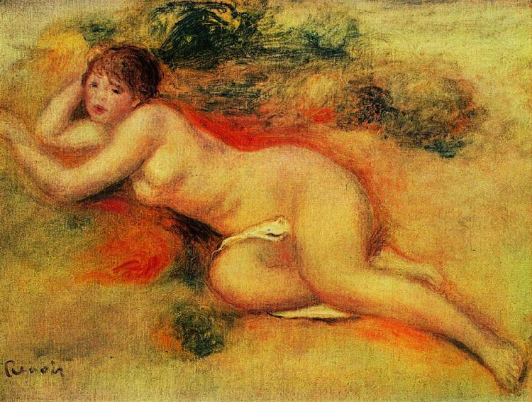 Pierre-Auguste Renoir Akt Germany oil painting art
